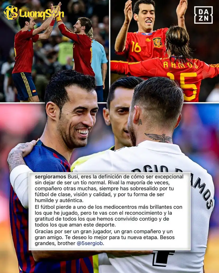 Chia sẻ chân thành giữa những người anh em trải qua bao thăng trầm trong màu áo ĐT Tây Ban Nha.