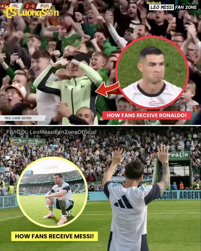 Tình cảnh trái ngược của 2 siêu sao bóng đá.