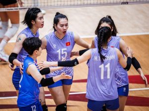 Trần Thị Thanh Thúy và các đồng đội hứa hẹn sẽ có 1 trận đấu dễ dàng